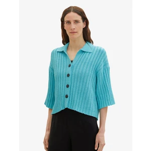 Turquoise Ladies Sweater Tom Tailor - Women