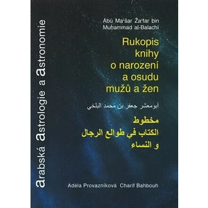 Arabská astrologie a astronomie - Charif Bahbouh, Adéla Provazníková