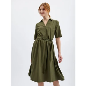 Orsay Khaki Womens Dress - Women