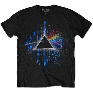 Pink Floyd Koszulka Dark Side of the Moon Blue Splatter Niebieski L