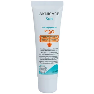 Synchroline Aknicare Sun opaľovacia emulzia na aknóznu a seboroickú pleť SPF 30 50 ml