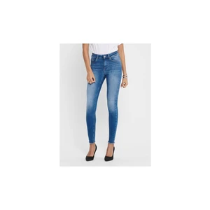 Blue Shortened Skinny Fit Jeans ONLY Blush - Women