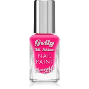 Barry M Gelly Hi Shine lak na nechty odtieň Pink Punch 10 ml