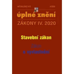 Aktualizace IV/3 2020 Stavební zákon, Zákon o vyvlastnění