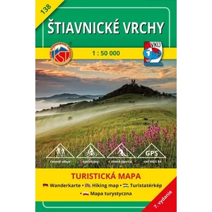 Štiavnické vrchy 1:50 000