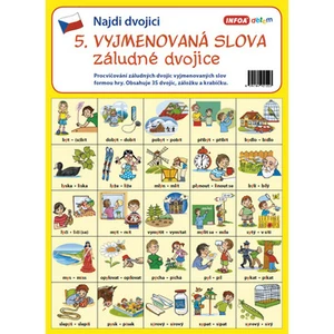 Najdi dvojici - ČJ-5. Vyjmenovaná slova – záludné dvojice