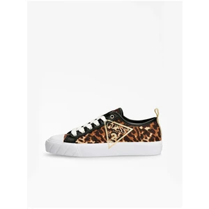 Brown Women's Patterned Sneakers Guess - Women