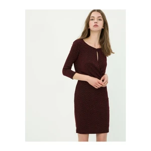 Koton Women's Claret Red Dress