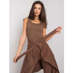 Brown women's casual set