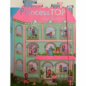 Princess TOP My House -- Navrhni a nalep Můj dům [Papírenské zboží]