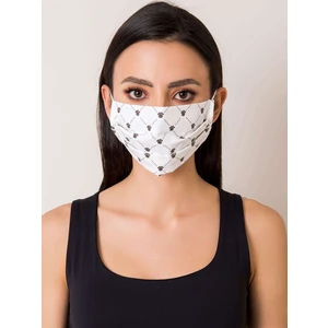 Reusable white cotton mask