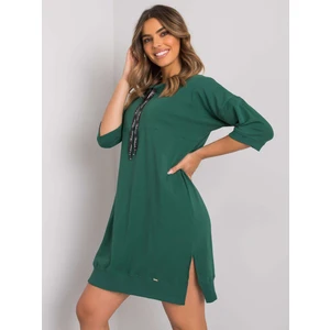 Dark green casual dress from Earnestine