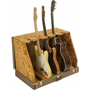 Fender Classic Series Case Stand 5 Brown Support multi-guitare