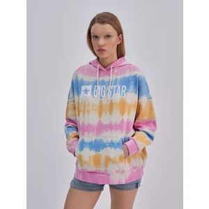 Big Star Woman's Hoodie 171502 Multicolor