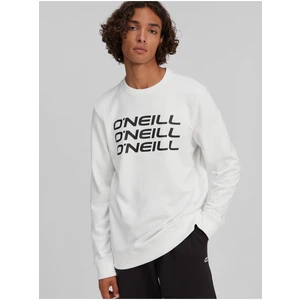 ONeill Bílá pánská mikina O'Neill Triple Stack - Pánské