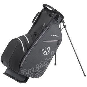 Wilson Staff Dry Tech II Black/Black/White Borsa da golf Stand Bag