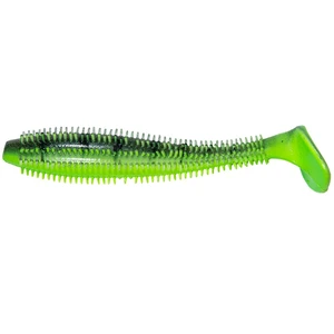 Fox rage gumová nástraha spikey shad uv glow perch - 12 cm