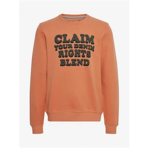 Orange Sweatshirt Blend - Men