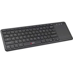 Klávesnica s touchpadem C-TECH WLTK-01, black