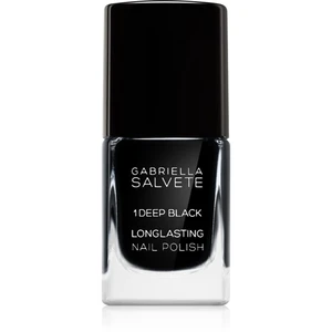 Gabriella Salvete Dlhotrvajúci lak na nechty Longlasting Enamel (Nail Polish) 11 ml 1 Deep Black