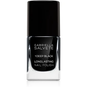 Gabriella Salvete Dlhotrvajúci lak na nechty Longlasting Enamel (Nail Polish) 11 ml 1 Deep Black