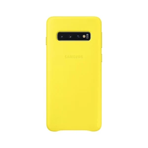 Tok Samsung Leather Cover EF-VG973LYE Samsung Galaxy S10 - G973F, Yellow