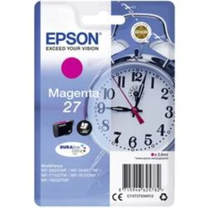 Epson T27034012, 27 purpurová (magenta) originální cartridge