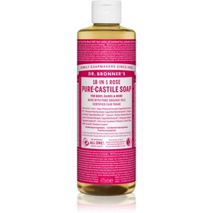 Dr. Bronner’s Rose tekuté univerzální mýdlo 475 m