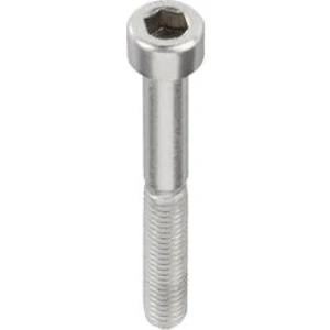 Šroub s válcovou hlavou TOOLCRAFT, s vnitřním šestihranem, M2, 8 mm, nerez, 20 ks