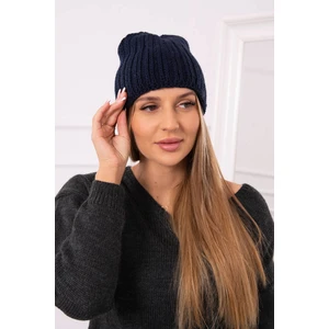 Women's Cap Rebeka K345 dark blue