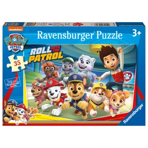 Ravensburger Puzzle Tlapková patrola Silná jednotka 35 dielikov