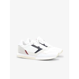 Tommy Hilfiger Essential Runner White Women's Leather Sneakers - Women