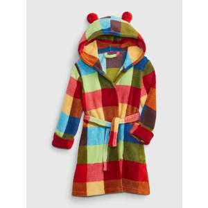 GAP Kids Checkered Bathrobe - Boys