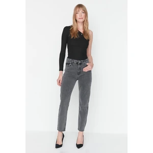 Trendyol Jeans - Schwarz - Mom