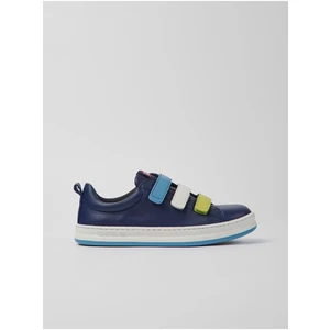 Dark Blue Boys Leather Sneakers Camper - Boys