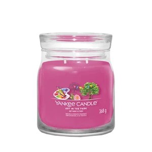 Yankee Candle Aromatická sviečka Signature sklo stredná Art in the Park 368 g