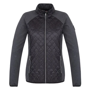 Hannah ELSA Anthracite/Dark Gray Melange Female Hybrid Medium Layer