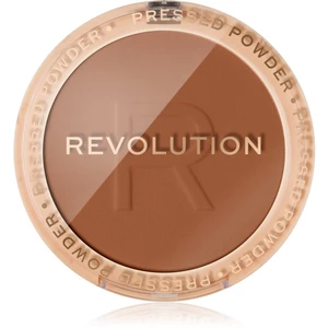 Makeup Revolution Reloaded jemný kompaktní pudr odstín Chestnut 6 g
