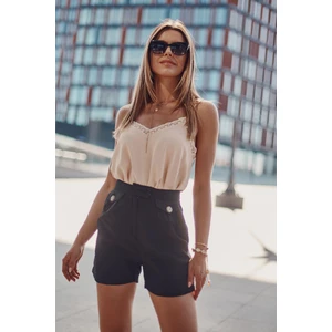 Casual Women's Black Shorts