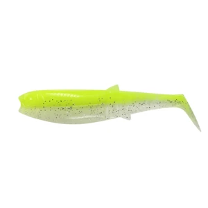 Savage gear gumová nástraha cannibal shad fluo yellow glow - 10 cm 9 g