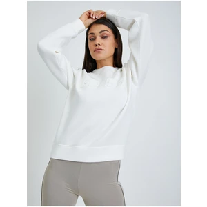 White Women's Sweatshirt Guess Elly - Women