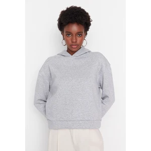 Trendyol Sweatshirt - Gray - Regular fit