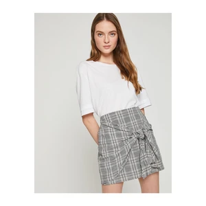 Koton Check Skirt