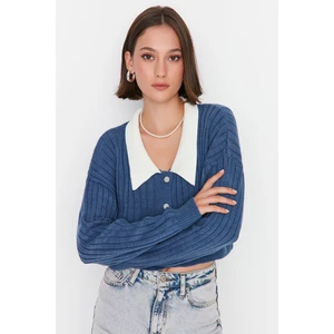 Trendyol Cardigan - Blue - Regular fit