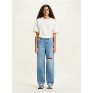 Levi's Blue Women's Straight Fit Jeans Levi's® Baggy Dad - Women