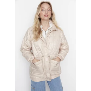 Trendyol Winter Jacket - Beige - Puffer