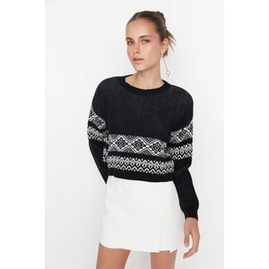 Trendyol Sweater - Black - Regular fit