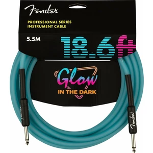 Fender Professional Glow in the Dark Modrá 5,5 m Rovný - Rovný