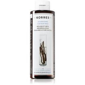 Korres Liquorice and Urtica šampón pre mastné vlasy 250 ml