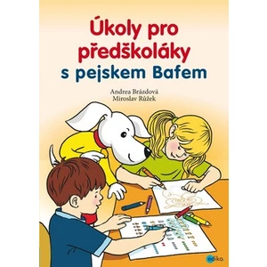 Úkoly pro předškoláky s pejskem Bafem